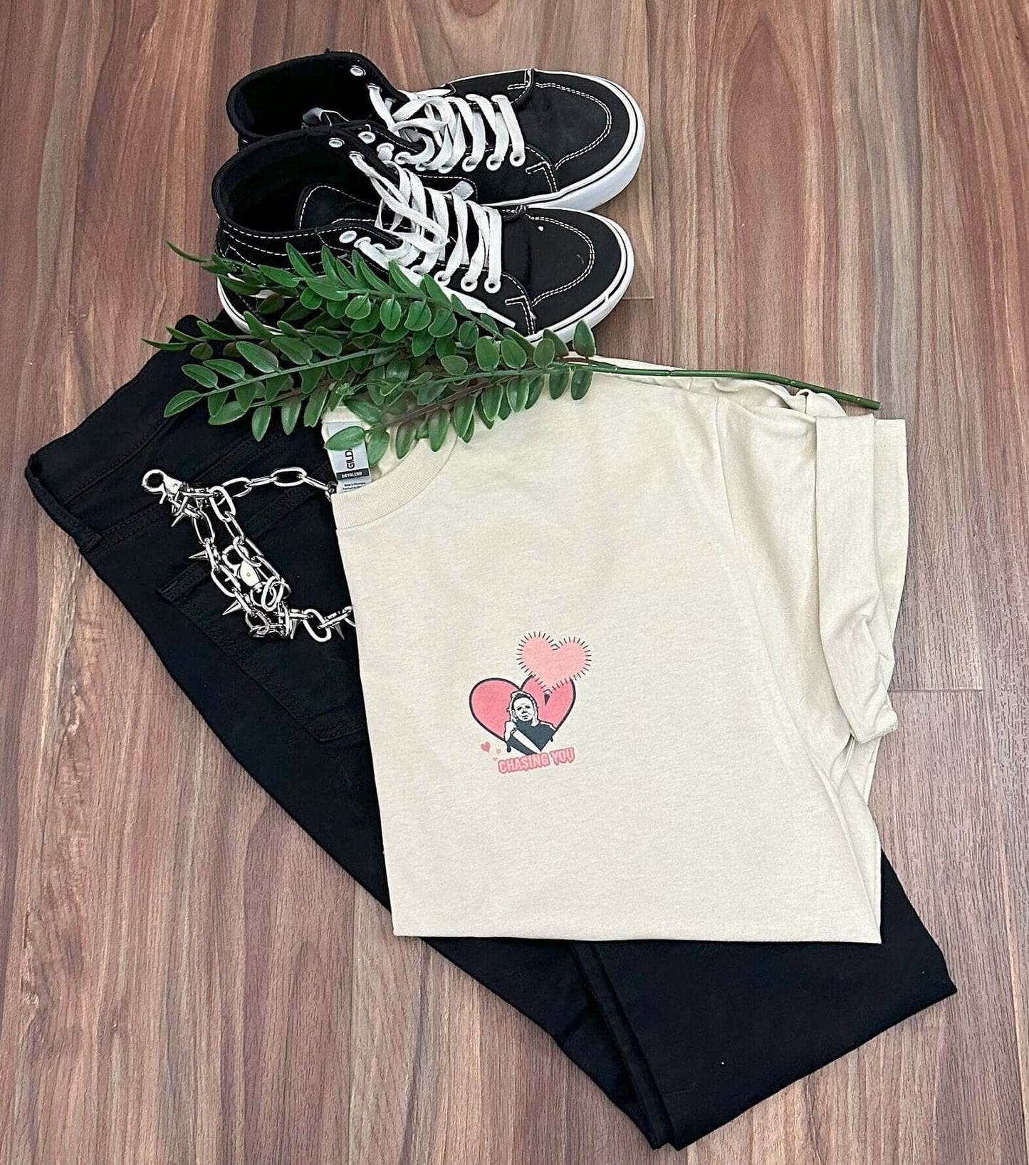 Spooky Valentines Day T-shirt Serial Killer Michael Myers Graphic Tee, Gift for Her, Him, Creepy Valentine, Funny Goth Halloween Shirt